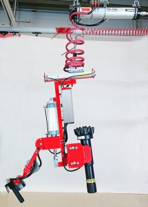 Drill bit gripper- bit in vertical position