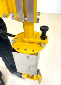 gripper for shafts close-up