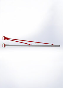 LA Crane 3,5 m double-braced